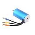 thumbnail image 3 of RC Boat Brushless Motor, 2600KV Blue Energy-Saving RC Car Motor, For RC Car Children Ride On Toys RC Boat, 3 of 8