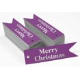 thumbnail image 2 of Inkdotpot Pack Of 100 Real Silver Foil Paper Tags Merry Christmas Favor Hang Tags, 2 of 6