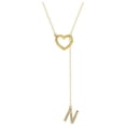 thumbnail image 2 of Dvkptbk Collier Lettre Colliers Initiales pour Femmes Collier Lettre Délicat Pendentif Collier Ras-du-Cou Collier Tendance Mignon Bijoux Collier Bijoux, 2 of 4