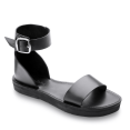 thumbnail image 1 of La Sandale Plate en Cuir Camila, 1 of 7