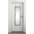 thumbnail image 3 of hometrends Over the Door Mirror Weathered Look 15.5” x 51.3”, 3 of 4