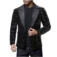 thumbnail image 2 of DecSea Men's Blazer Premium Stretch Classic Fit Sport Coat Suit Jacket, 2 of 3