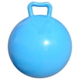 thumbnail image 1 of Balle Gonflable Rebondissante de Couleur Unie, Balle Sautante avec Poignée pour l'Exercice des Adultes, 1 of 7
