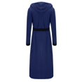 thumbnail image 2 of Intimates Men's Winter Plush Lengthened Shawl Bathrobe Home Clothes Long Sleeved Robe Coat XXXL, 2 of 5