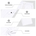 thumbnail image 4 of Ceisia Men Solid Color Loose Casual Pants Elastic Waist Drawstring Sports Gift Work Trousers, 4 of 9