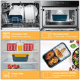 thumbnail image 4 of MesaSe Boîte à Lunch Bento Portable pour Adultes et Enfants avec 3 Compartiments 1400 ml Trousse de Boîte à Lunch Bento Étanche Contenant à Lunch Inclus Sac à Lunch Isolé Réutilisable Tasse à Soupe Cuillère et Fourchette, 4 of 7