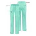 thumbnail image 2 of ADAR Pro Pantalon de Yoga Ajusté pour Femmes, Noir, 6 Poches, 2 of 6