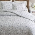 thumbnail image 3 of Martha Stewart Everyday 3-Piece Reversible Juliet Jacobean Cotton Comforter Set, Double/Queen, 3 of 8