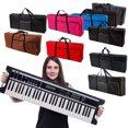 thumbnail image 2 of Baohd Piano Padded Case Electronic Organ Bag Protective Waterproof Storage Oxford Cloth Sleeve Backpack Large Capacity Black, 2 of 6