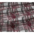 thumbnail image 5 of oneOone Viscose Jersey Fabric Swirl & Check Ikat Printed Fabric 1 Yard 60 Inch Wide, 5 of 5