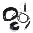 thumbnail image 2 of Throat Mic Headphones, Throat Microphone Headset Simple Design Dual Sensitive Military Interface High Flexibility  For Outdoor For Industry For Hotel, 2 of 8