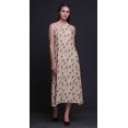 thumbnail image 4 of Bimba Robe Longue Décontractée à Dos Nu à Col Licou pour Femmes, Robe de Plage Imprimée - Xxx-Grand, 4 of 6