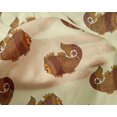 thumbnail image 4 of oneOone Silk Tabby Fabric Fish Block Decor Fabric Printed BTY 42 Inch Wide, 4 of 4