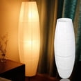 thumbnail image 1 of CUITING 39” Minimalist White Floor Lamp with White Shade, 1 of 7