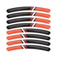 thumbnail image 2 of Wheel Rim Stickers Waterproof Reflective Tire Decoration for  Racing Car, 2 of 7