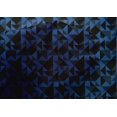 thumbnail image 5 of oneOone Cotton Silk Fabric Triangle Geometric Printed Fabric 1 Yard 42 Inch Wide, 5 of 5
