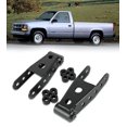 thumbnail image 1 of Camoo 2-3" Suspension Rear Drop Lowering Shackles kit Leaf Spring Drop Shackle Kit 6400 Compatible with Chevy Silverado GMC Sierra 1500 C15, 1 of 6