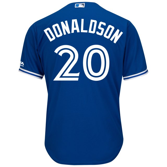 Josh Donaldson Toronto Blue Jays Cool Base Replica Away Jersey
