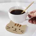 thumbnail image 1 of Ensemble Mignon de Dessous de Verre en PVC Antidérapant pour Isolation Thermique, Napperon pour Tasse à Thé Résistant aux Hautes Températures, Déco de Table, 1 of 6