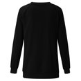 thumbnail image 5 of CEHVOM Imprimé de la Saint-Valentin pour Femmes, Col Rond Décontracté, Manches Longues, Chandail Molletonné à Enfiler, Hauts, Chemise, Blouse, 5 of 5