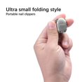 thumbnail image 3 of Yhmxh Folding Mini Nail Clippers Pack Portable Mini With Keychain Flip Over Nail Clippers, 3 of 5