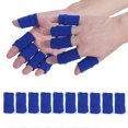 thumbnail image 4 of Sport Protective Gear,20Pcs Nylon Knitting Finger Finger Sleeves Finger Guard Sleeves Revolutionary Design, 4 of 14