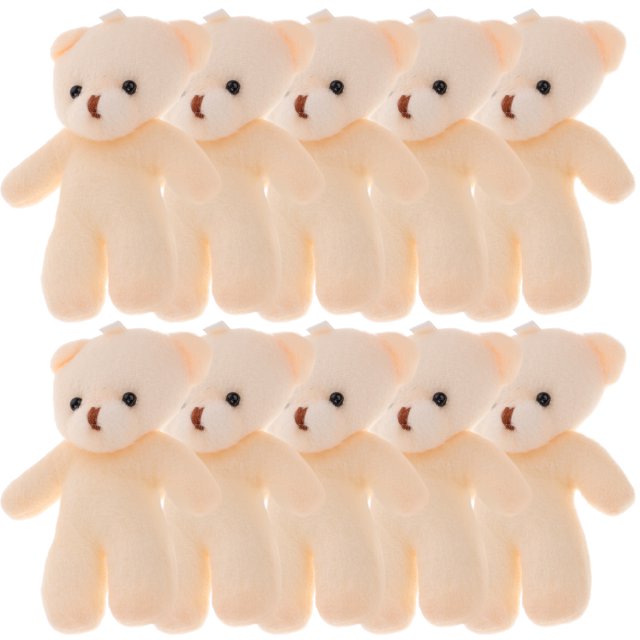 10 Pcs Mini Ours Jouet pour Décoration Maison et Cadeau