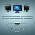 thumbnail image 4 of 21.5 Inch 16:9 Aspect Ratio Computer Privacy Screen Filter for Widescreen Computer Monitor - Anti-Glare - Anti-Scratch Protector Film for Data confidentiality, 4 of 5