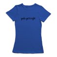 thumbnail image 1 of Geeks Get It Right Women's Royal Blue T-shirt, 1 of 1