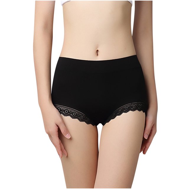 sous-Vêtements pour Femmes Taille Haute Moyenne