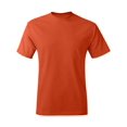 thumbnail image 1 of Hanes Men's EcoSmart Crewneck T-Shirt, Orange 2XL, 1 of 1