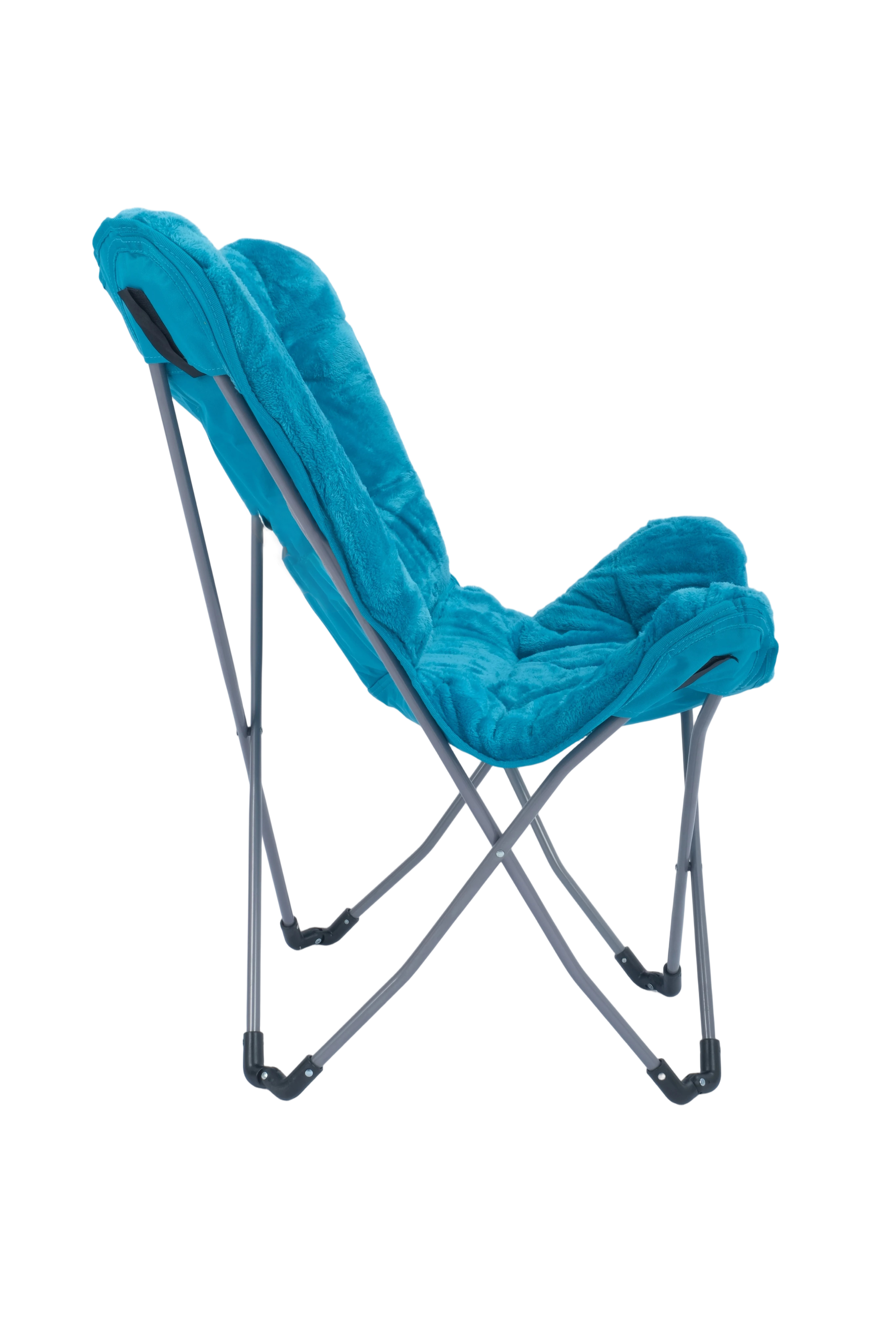 Mainstays Chaise papillon pliante, bleue