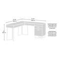 thumbnail image 3 of Sauder Canton Lane L-Desk, Brew Oak, 431209, 3 of 9