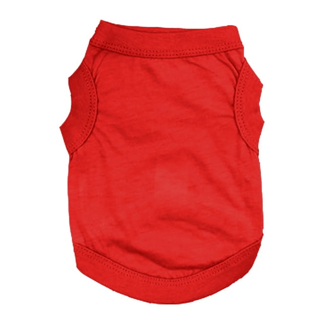 LSLJS Pet Costume, Pet Dog Warm Pajamas Soft Color Puppy Clothes Vest Vest