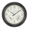 thumbnail image 1 of Bulova Clocks C4813 Weather Master Outdoor Thermometer and Hygrometer Wall Clock, 1 of 2