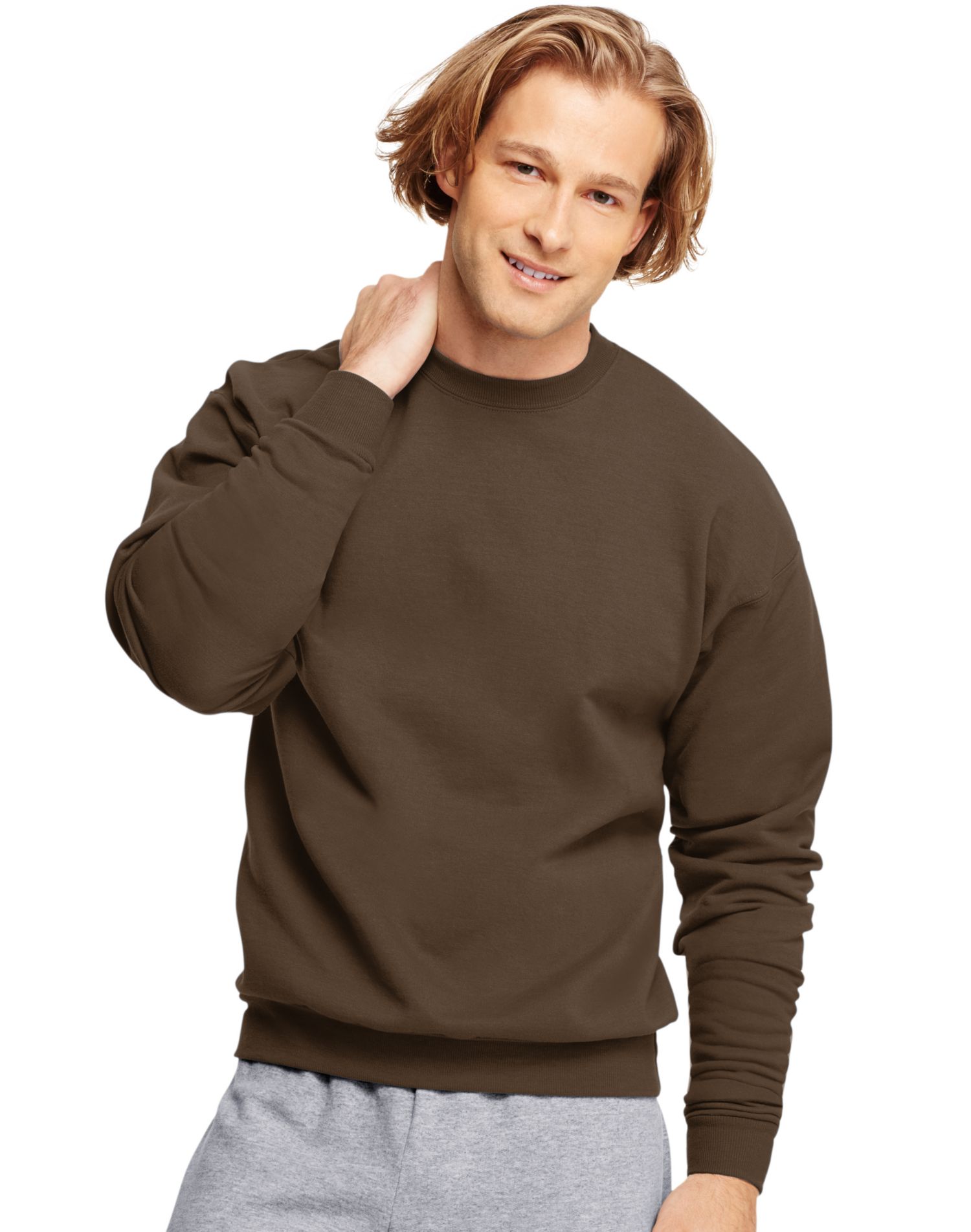 Hanes Mens ComfortBlend EcoSmart Crew Sweatshirt - Best-Seller, 3XL