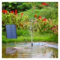 thumbnail image 4 of 2.5W Solar Fountain Pump,with 6Nozzles And 4ft Water Pipe,Solar Powered Pump For Bird Bath,Pond,Garden And Other Places ,Multi-Install Methods, 4 of 7