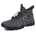 thumbnail image 1 of Chaussures Aquatiques pour Hommes Respirantes avec Lacets Élastiques Confortables pour la Randonnée en Plein Air, 1 of 6