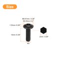 thumbnail image 2 of Unique Bargains Flanged Button Head Socket Cap Screws, 50 Pack M3x10mm 304 Stainless Steel Bolts, 2 of 5