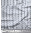 thumbnail image 1 of Soimoi Modal Satin Fabric Dot & Floral Small Printed Fabric 1 Yard 42 Inch Wide, 1 of 3