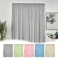 thumbnail image 1 of Sentmoon Blackouts Curtains for Bedroom Curtains Curtain Panel Pair 39 Inch X 59 Inch Curtain Overlay Elegant Curtains for Bedroom Kitchen Curtains Home Decorations for Windows, 1 of 8
