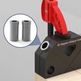 thumbnail image 3 of Mistaha Woodworking Hole Punch Locator Set with 8.0mm Drill Bit - Easy Angled Design, Accurate Positioning Guide, Aluminum Alloy Construction - Ideal for DIY and Professional Projects, 3 of 6