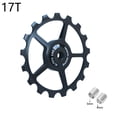 thumbnail image 1 of Mosiee Road Bike Rear Pull Guide Wheel Mountain Road Bike Bicycle Rear Derailleur 10T-17T Ceramic Wheel Pulley Rear Derailleur Parts, 1 of 7