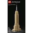 thumbnail image 2 of LEGO Architecture 21046 Empire State Toy Building Kit (1767 Piece), 2 of 6