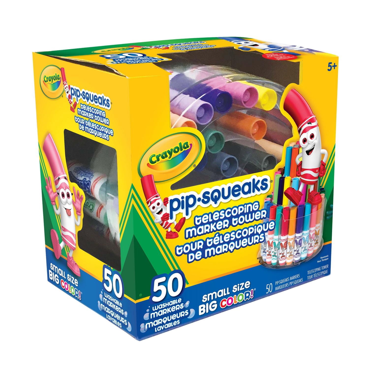 Tour téléscopique pour marqueurs Crayola Pipsqueaks