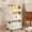 B, variant on TIMIFIS Multi Layer Trolley, Apartment Essentials Kitchen Storage Trolleyliving Roomsnack Shelfbook Toy Organiserbathroombathroom Toiletriesshelving Trolley