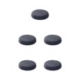 thumbnail image 2 of maskred Housses de Coussin Rondes pour Tabouret Confortable Polyester Imperméabilisation Douce Gris Foncé 5Set, 2 of 6