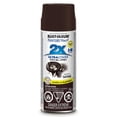 thumbnail image 2 of Rust-Oleum Painter's Touch 2X Ultra Cover Multi-Purpose Paint and Primer in Satin Espresso, 340g Aerosol Spray Paint, 2 of 2