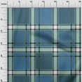 thumbnail image 2 of oneOone Cotton Flex Fabric Tartan Check Printed Fabric 1 Yard 40 Inch Wide, 2 of 4
