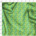 thumbnail image 4 of Soimoi polyester Crepe Fabric Leaves & Floral Print Fabric by Yard 42 Inch Wide, 4 of 5